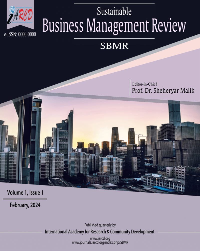 Sustainable Business Management Review